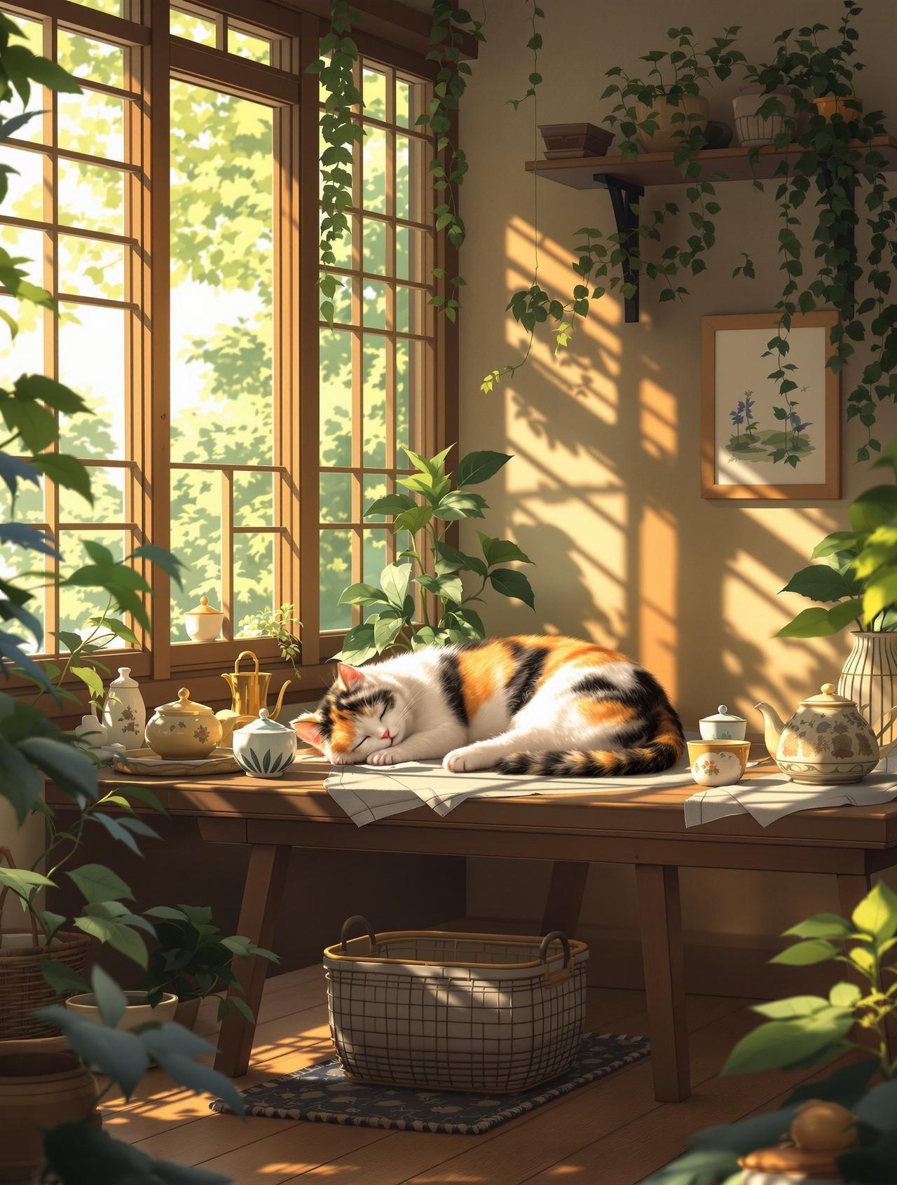红果短剧网页版 猫与茶屋 - 慢生活物语，温情日常治愈短剧排行榜
